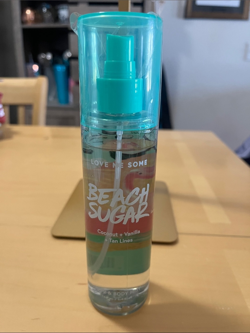 Beach Sugar Coconut + Vanilla Body Mist - Teal Cap